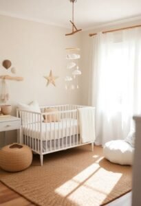 coastal neutral nursery design