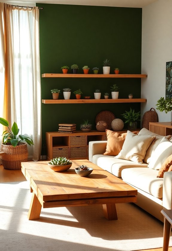 opt for wooden furniture