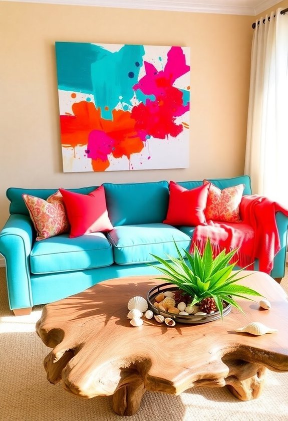 select vibrant color combinations