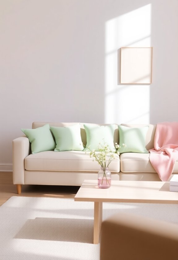 soft soothing color selection