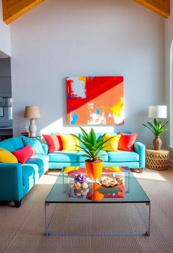 vibrant home decor choices