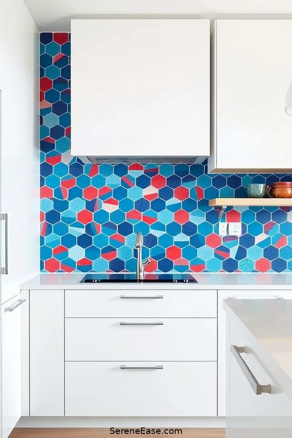 15 Ways to Achieve Bold and Bright Minimalist Kitchen Style 11 Choose Bold Backsplash Options for 15 Ways to Achieve Bold and Bright Minimalist Kitchen Style