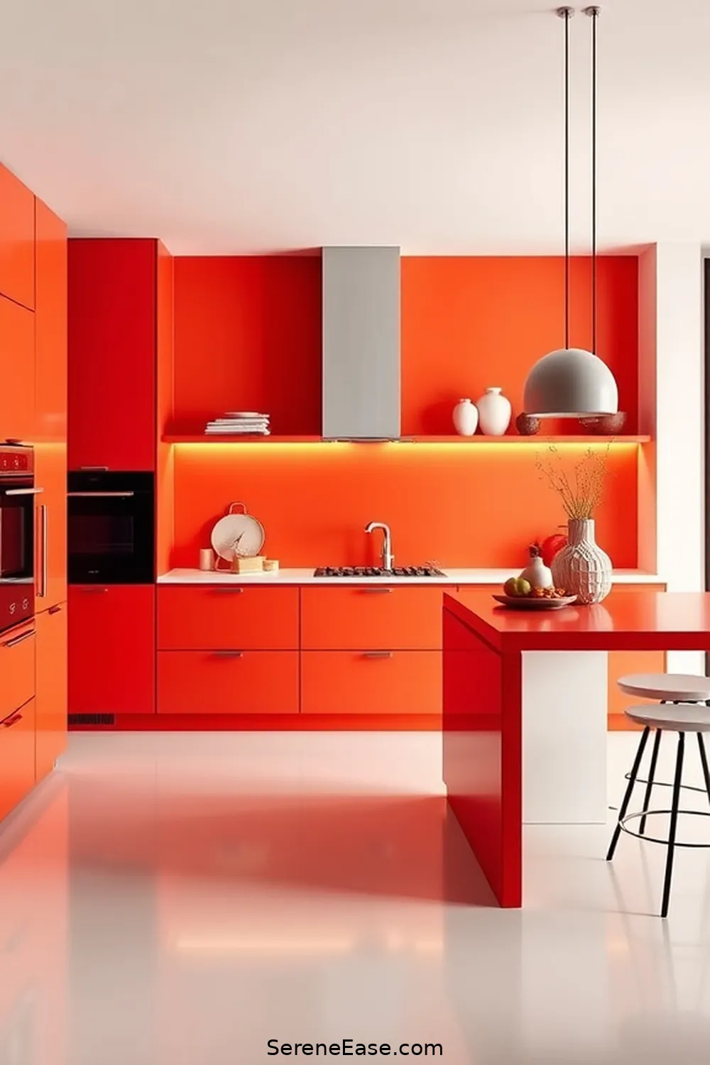 15 Ways to Achieve Bold and Bright Minimalist Kitchen Style 13 Limit Decorative Accessories for 15 Ways to Achieve Bold and Bright Minimalist Kitchen Style