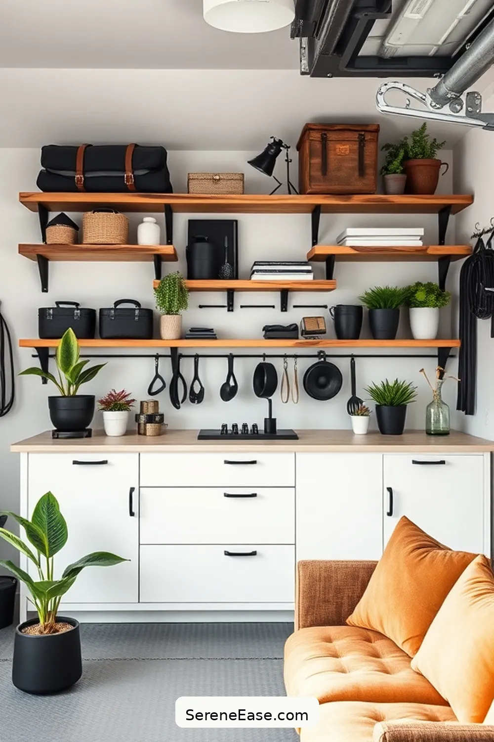 15 Ways to Achieve Monochromatic Rustic Style in Your Garage 16 Create a Multi-Functional Space for 15 Ways to Achieve Monochromatic Rustic Style in Your Garage