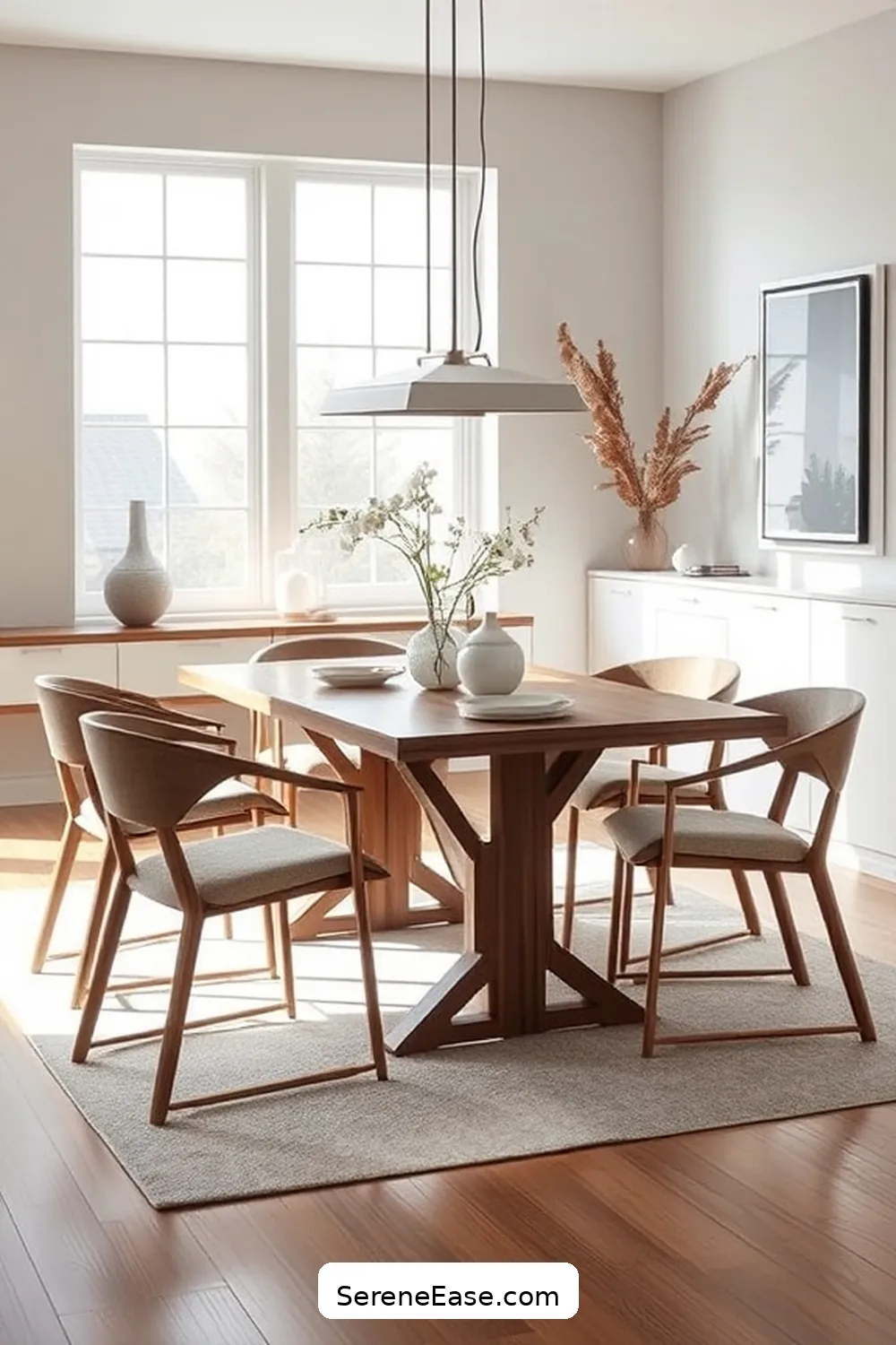 15 Ways to Achieve Monochromatic Scandinavian Style in Your Dining Room 8 Invest in Quality Materials for 15 Ways to Achieve Monochromatic Scandinavian Style in Your Dining Room