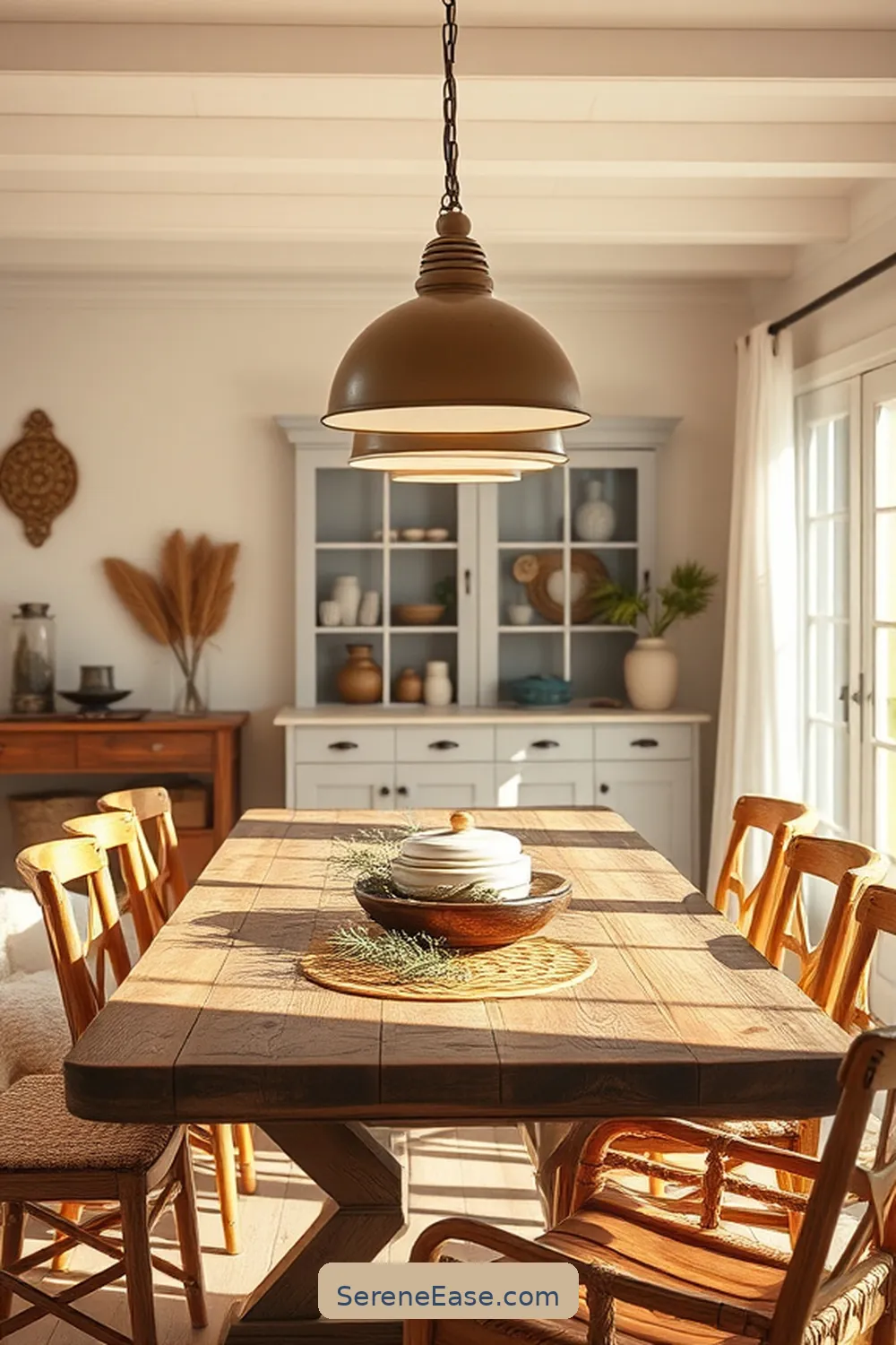 15 Ways to Incorporate Earth Tones in Coastal Style Dining Rooms 8 Opt for Soft Lighting Fixtures for 15 Ways to Incorporate Earth Tones in Coastal Style Dining Rooms