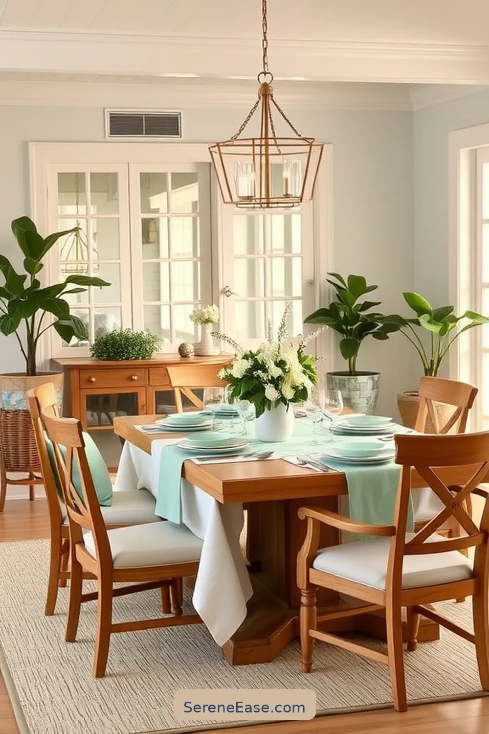 15 Ways to Incorporate Earth Tones in Coastal Style Dining Rooms 3 Select Natural Wood Furniture for 15 Ways to Incorporate Earth Tones in Coastal Style Dining Rooms
