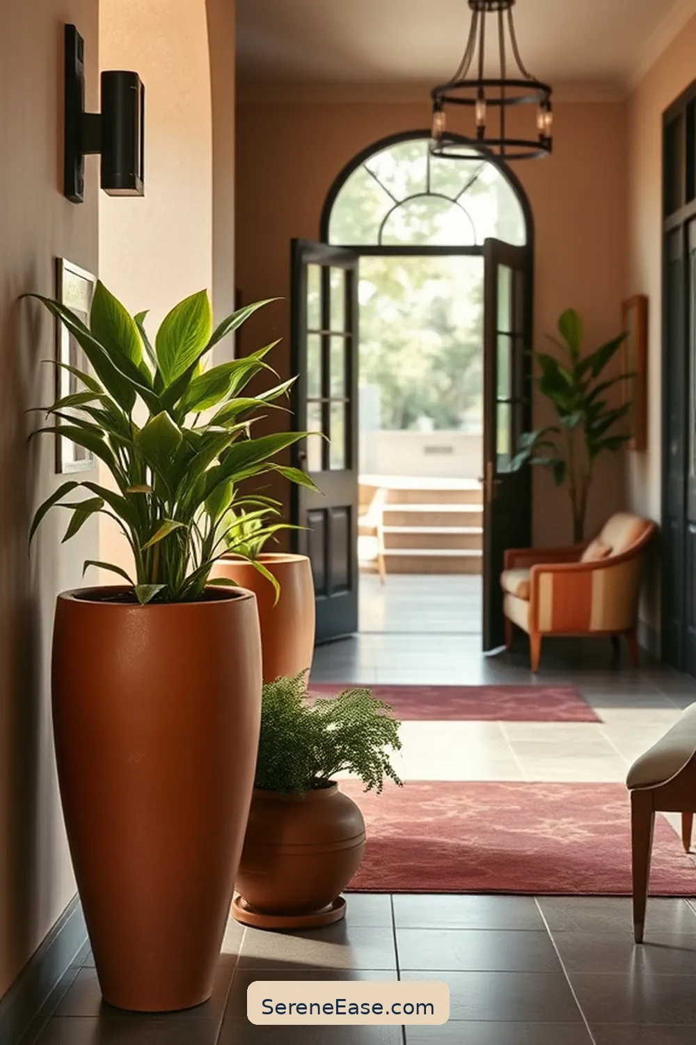15 Ways to Incorporate Earth Tones in Your Mid Century Modern Entryway Style 4 Select Terracotta Planters for Greenery for 15 Ways to Incorporate Earth Tones in Your Mid Century Modern Entryway Style
