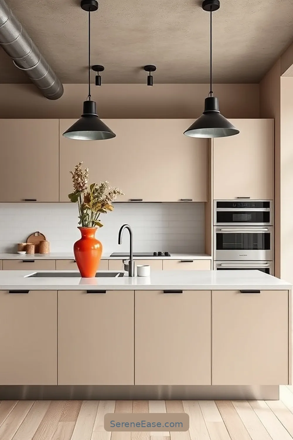 15 Ways to Incorporate Neutral Tones in Industrial Style Kitchens 16 Balance With Statement Decor for 15 Ways to Incorporate Neutral Tones in Industrial Style Kitchens