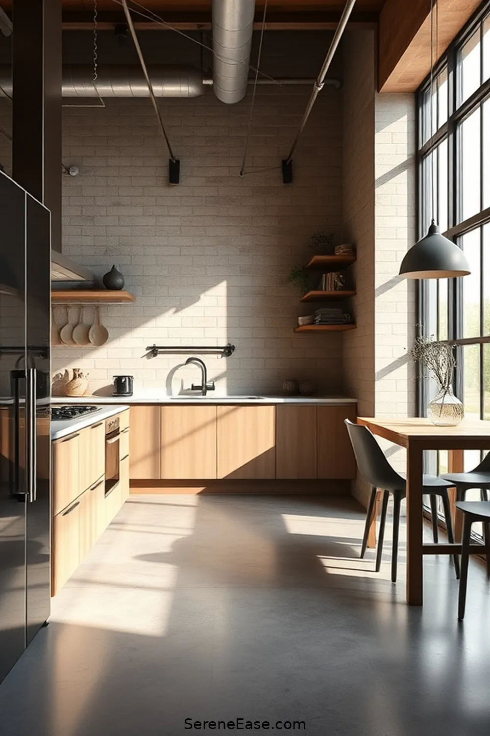 15 Ways to Incorporate Neutral Tones in Industrial Style Kitchens 13 Use Neutral Flooring Options for 15 Ways to Incorporate Neutral Tones in Industrial Style Kitchens