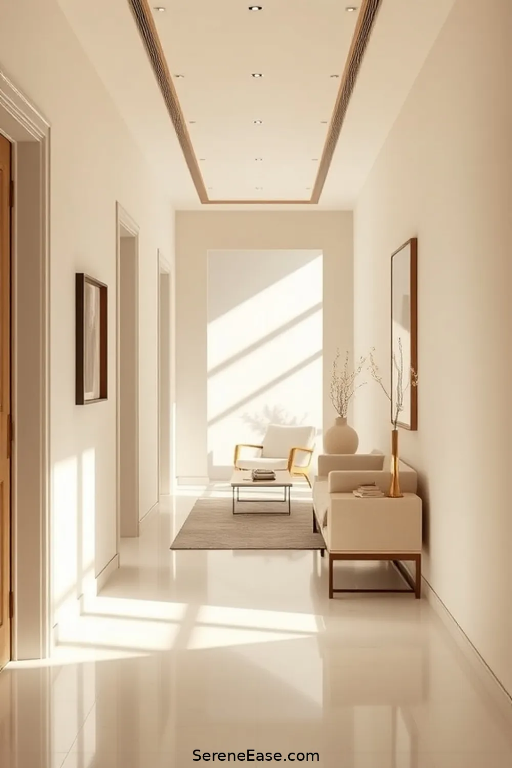 15 Ways to Incorporate Neutral Tones in Minimalist Hallway Style 2 Choose a Soft Color Palette for 15 Ways to Incorporate Neutral Tones in Minimalist Hallway Style