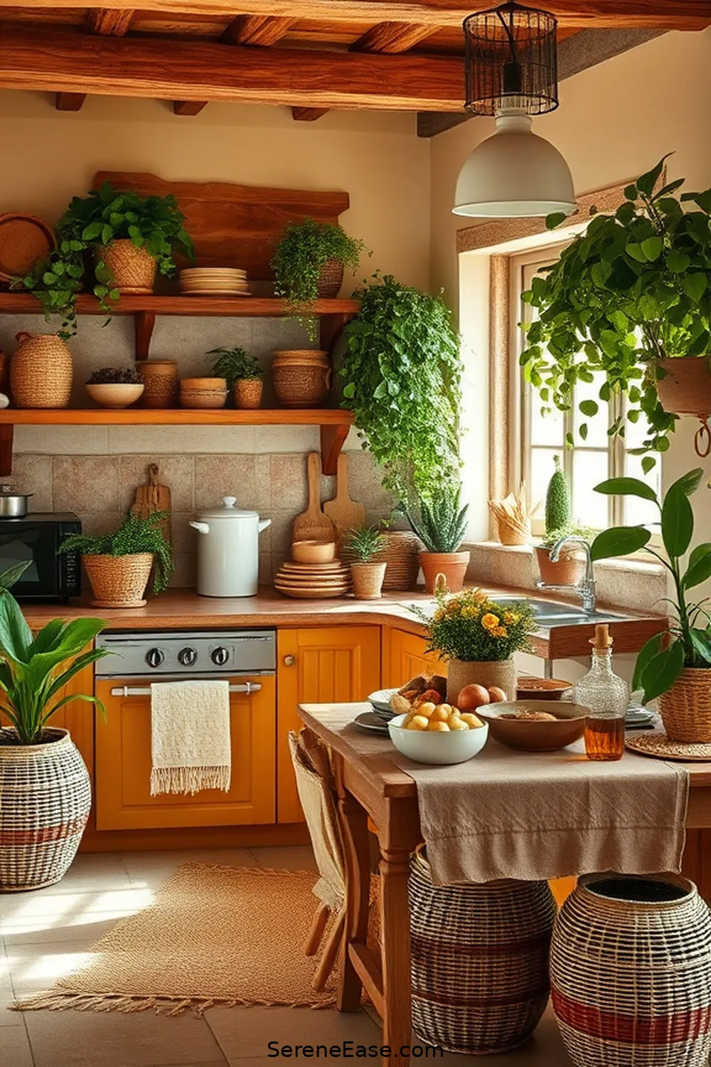 15 Ways to Use Earth Tones in Bohemian Style Kitchens 2 Choose a Warm Earthy Color Palette for 15 Ways to Use Earth Tones in Bohemian Style Kitchens