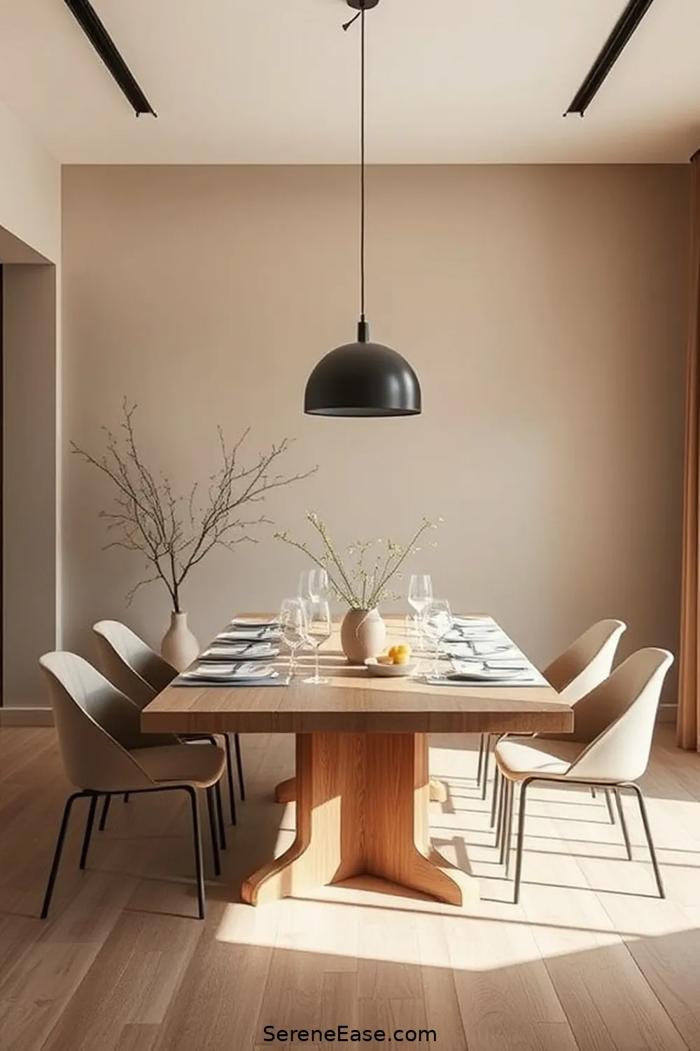 15 Ways to Use Earth Tones in a Minimalist Dining Room Style 2 Choose a Neutral Color Palette for 15 Ways to Use Earth Tones in a Minimalist Dining Room Style