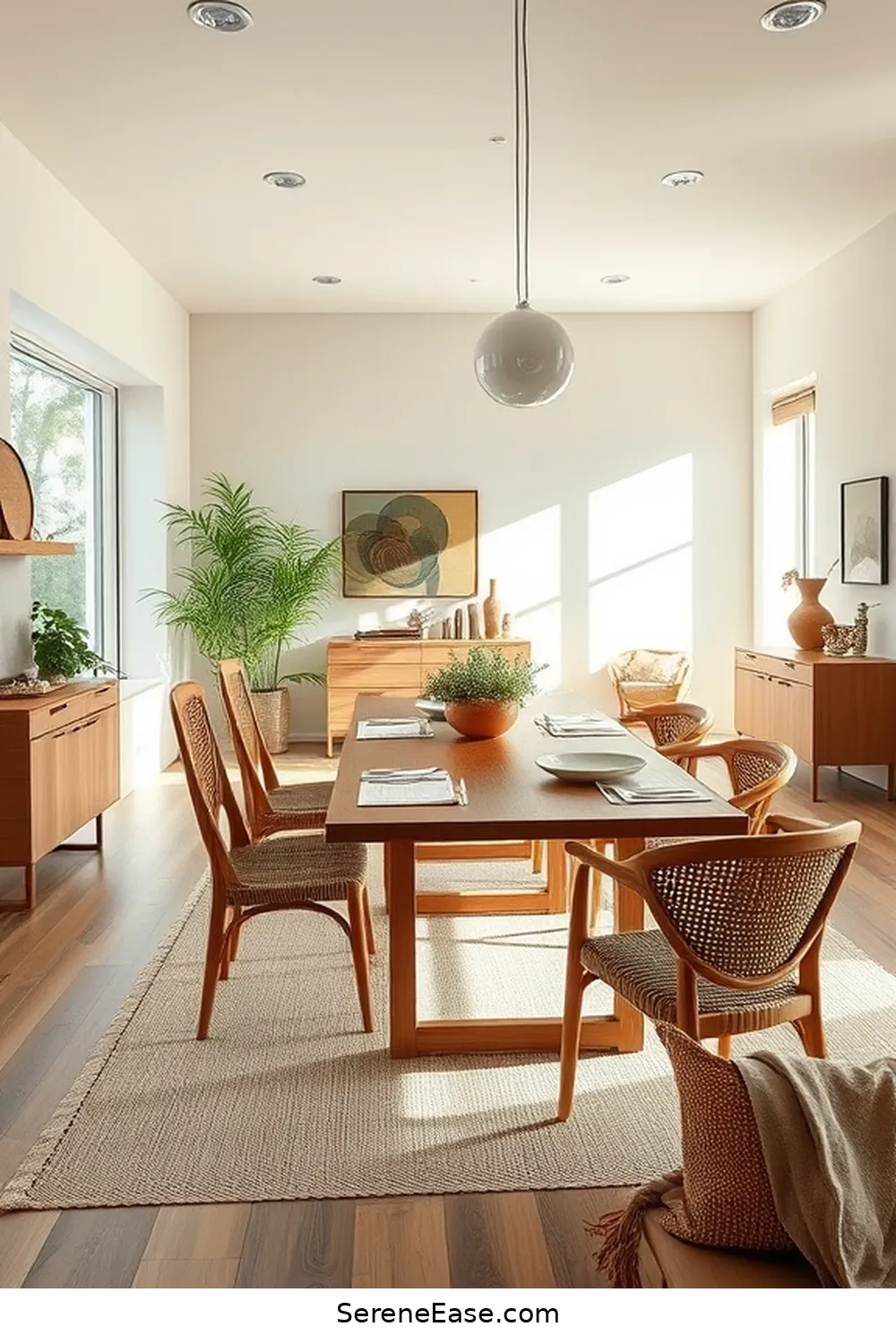 15 Ways to Use Earth Tones in a Minimalist Dining Room Style 16 Embrace Open Space Design for 15 Ways to Use Earth Tones in a Minimalist Dining Room Style