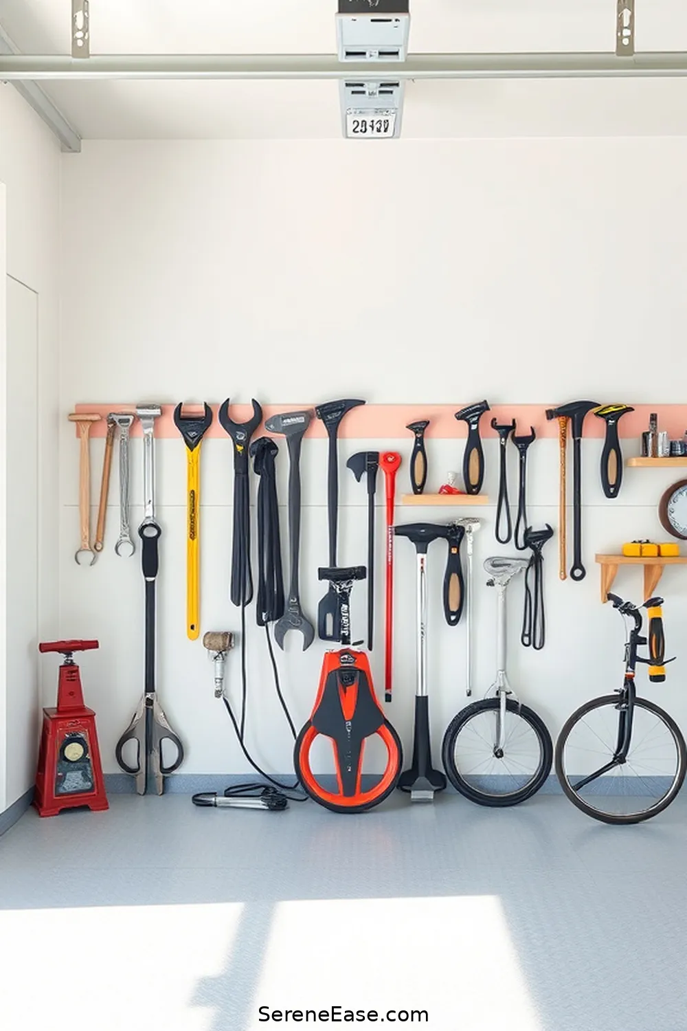 15 Ways to Use Pastels in Your Minimalist Garage Design Style 15 Utilize Pastel Magnetic Strips for Tools for 15 Ways to Use Pastels in Your Minimalist Garage Design Style
