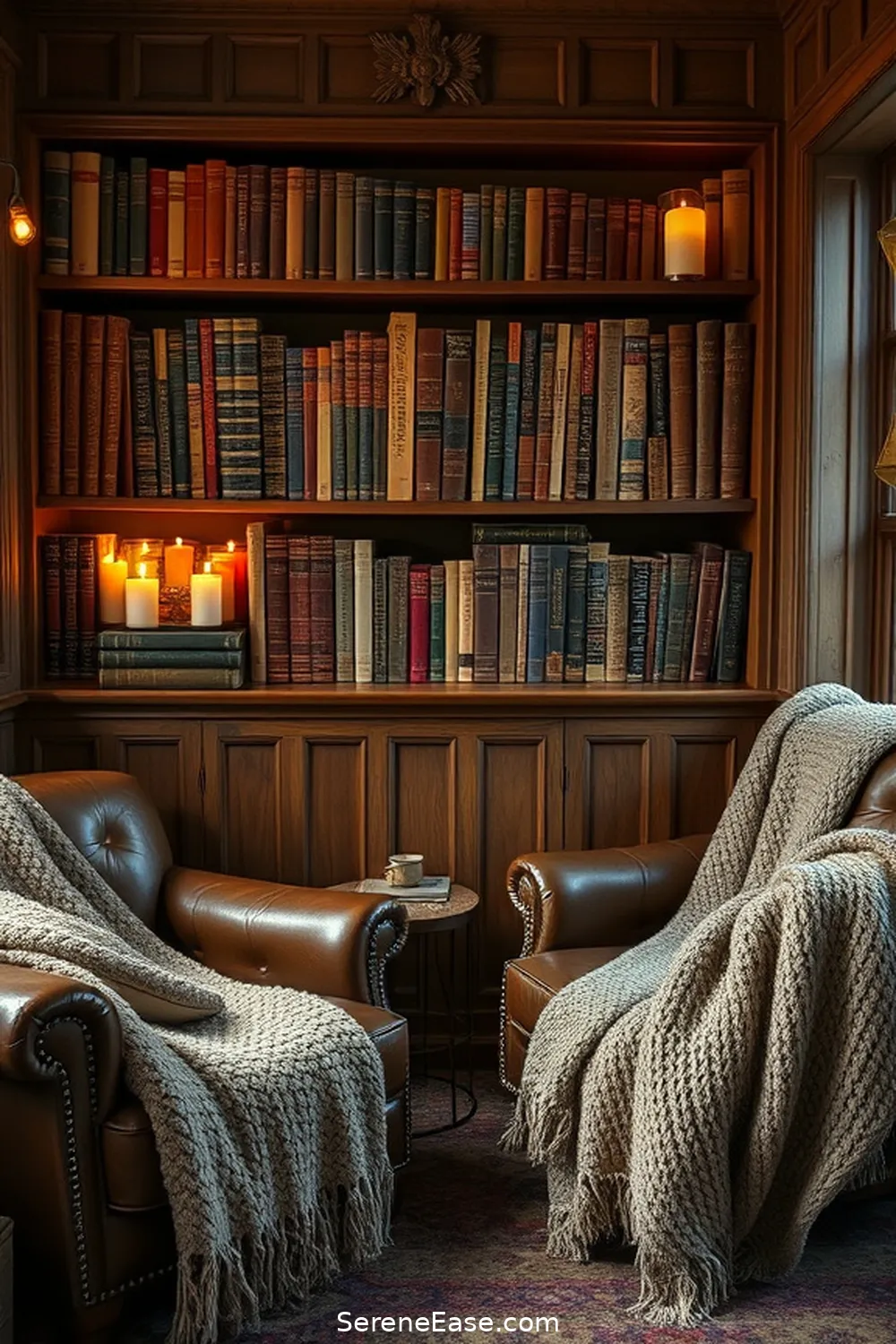 16 Stunning Black and White Rustic Library Designs 3 Cozy Nooks With Rustic Charm for 16 Stunning Black and White Rustic Library Designs
