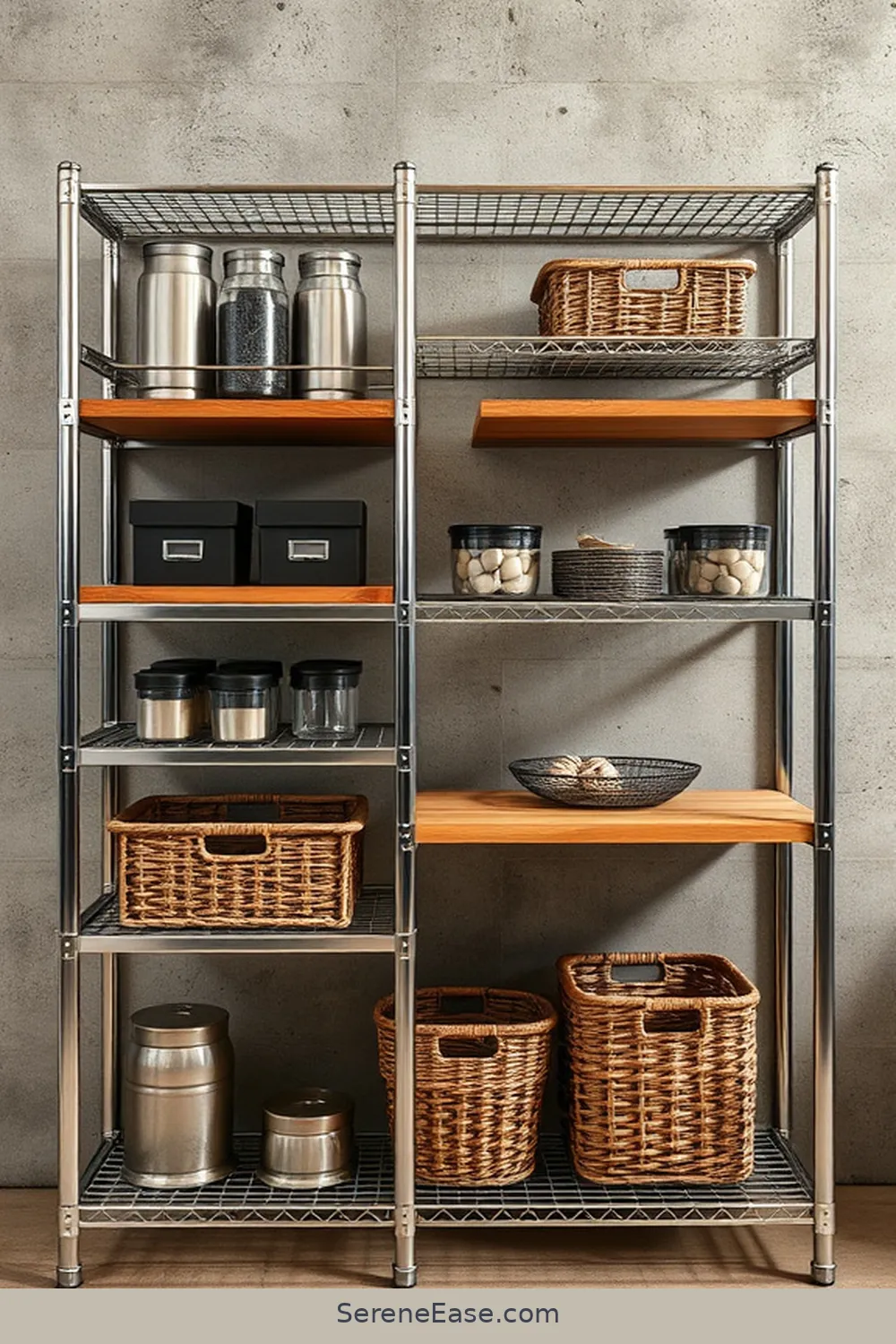 16 Stunning Ways to Incorporate Metallic Accents in Industrial Style Entryways 16 Incorporating Metal in Storage Solutions for 16 Stunning Ways to Incorporate Metallic Accents in Industrial Style Entryways