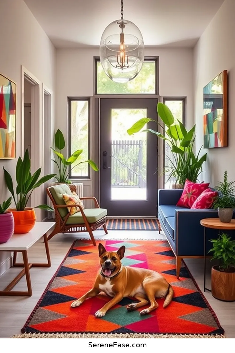 16 Ways to Create a Bold Bright Mid-Century Modern Entryway Style 13 Include Mid-Century Inspired Accessories for 16 Ways to Create a Bold Bright Mid-Century Modern Entryway Style