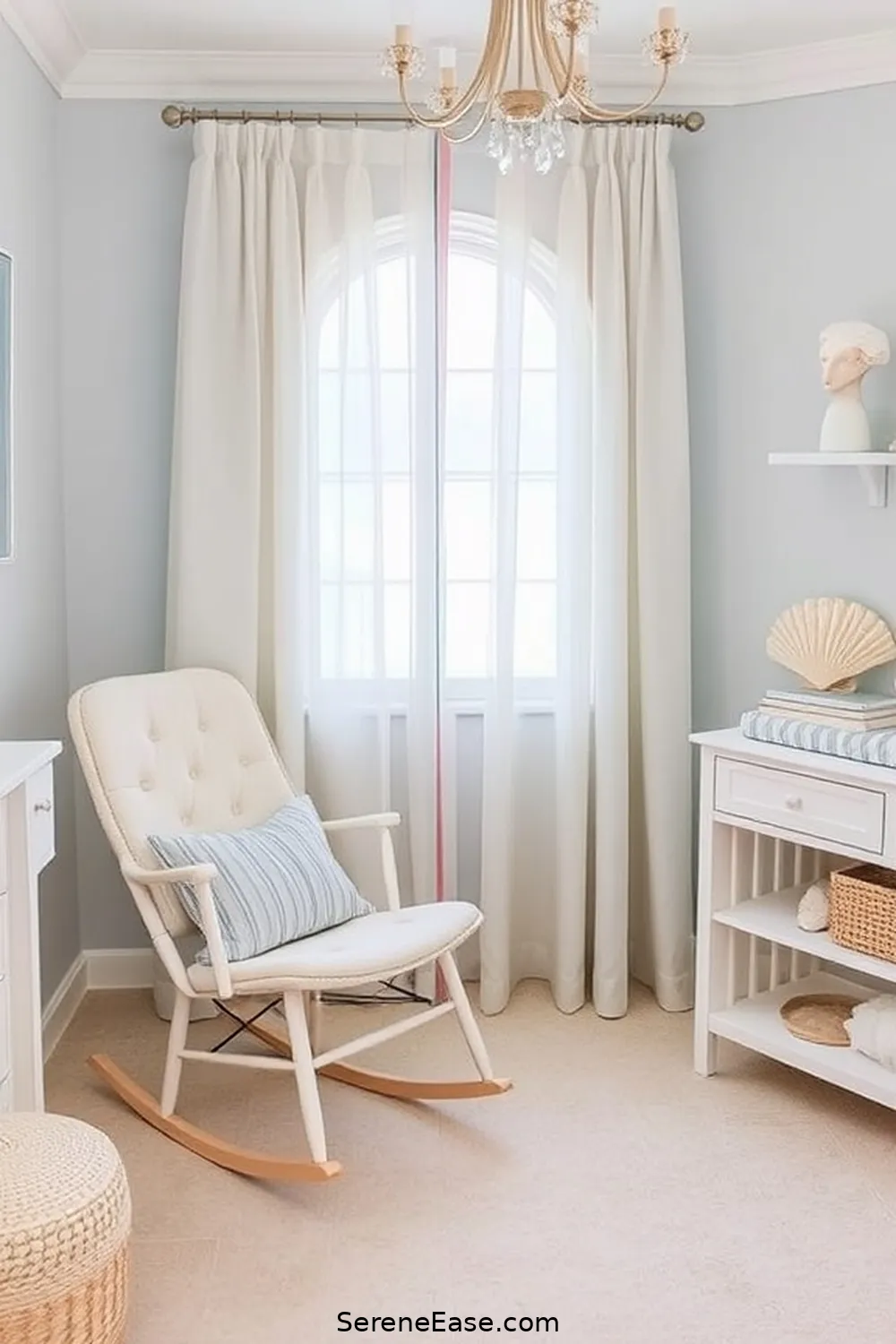 16 Ways to Create a Monochromatic Coastal Nursery Style 2 Choose a Soothing Color Palette for 16 Ways to Create a Monochromatic Coastal Nursery Style