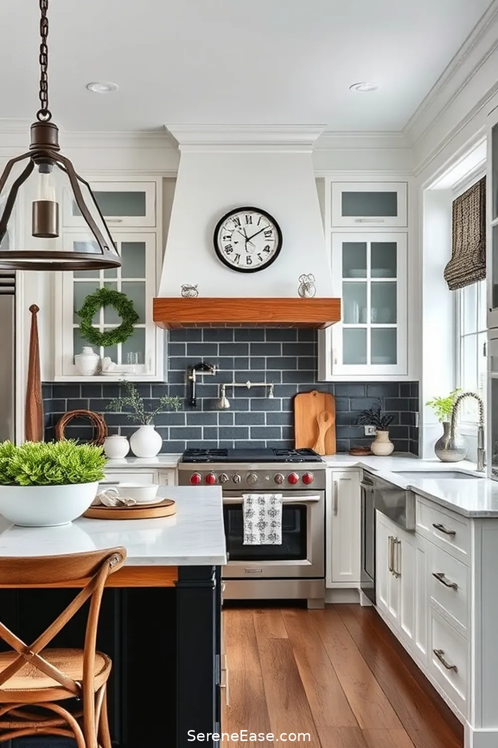 16 Ways to Incorporate Black and White Style in Your Coastal Kitchen 14 Use Black and White Wall Paint for 16 Ways to Incorporate Black and White Style in Your Coastal Kitchen