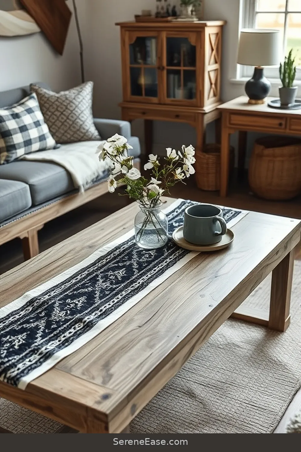 16 Ways to Incorporate Black and White in Rustic Living Room Style 16 Select a Monochrome Coffee Table for 16 Ways to Incorporate Black and White in Rustic Living Room Style