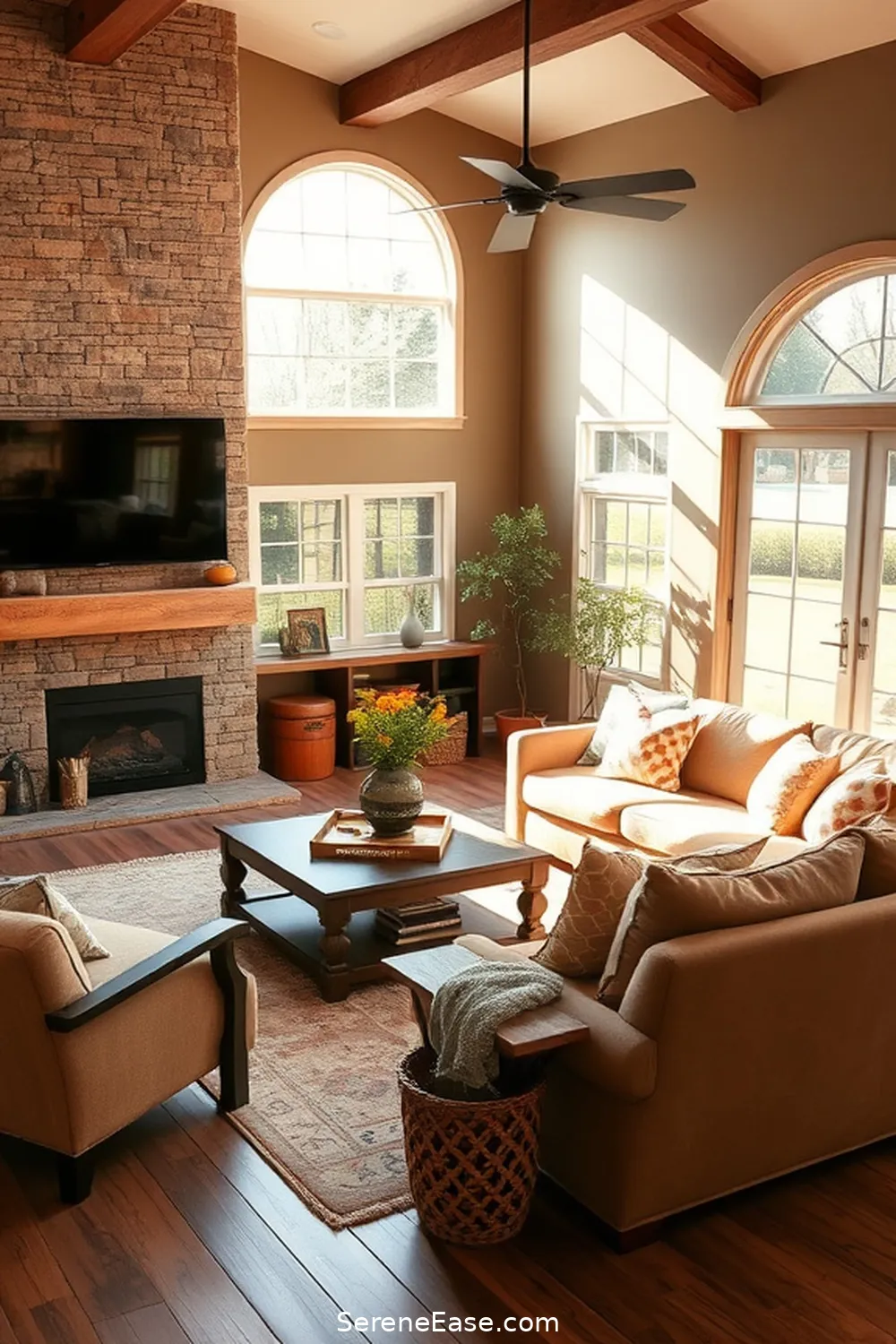 16 Ways to Incorporate Earth Tones in Your Modern Farmhouse Style Living Room 11 Choose Earthy Paint Colors for 16 Ways to Incorporate Earth Tones in Your Modern Farmhouse Style Living Room