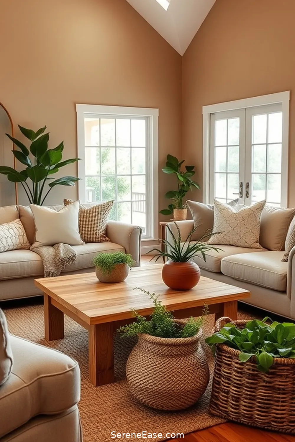 16 Ways to Incorporate Earth Tones in Your Modern Farmhouse Style Living Room 2 Choose a Neutral Base Color for 16 Ways to Incorporate Earth Tones in Your Modern Farmhouse Style Living Room