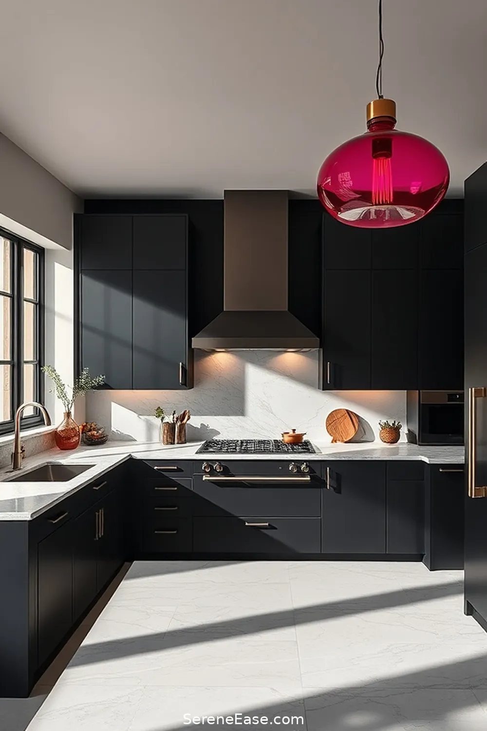 16 Ways to Incorporate Jewel Tones in Minimalist Kitchen Style 10 Bold Light Fixtures for 16 Ways to Incorporate Jewel Tones in Minimalist Kitchen Style
