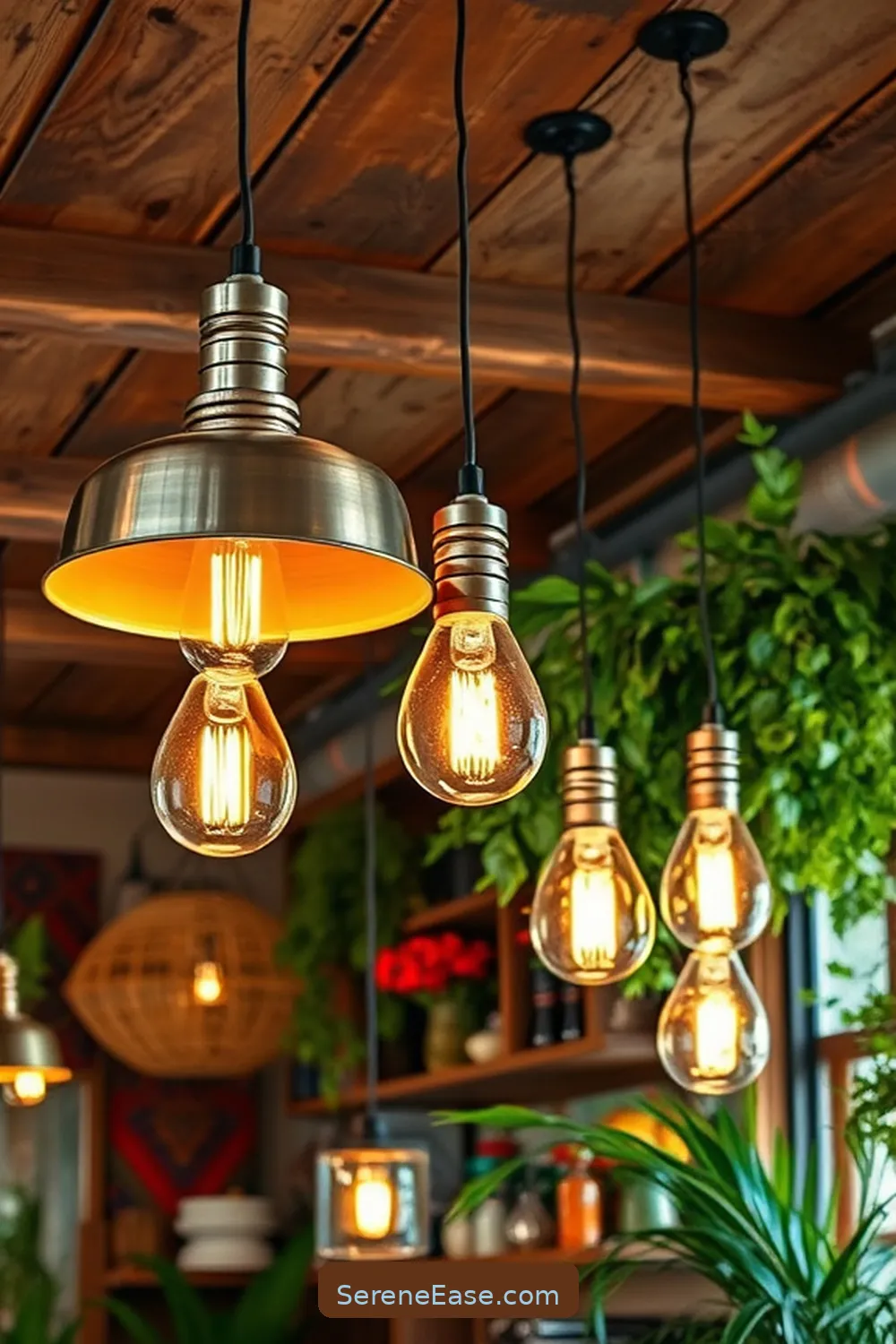 16 Ways to Incorporate Metallic Accents in Your Bohemian Garage Style 3 Shiny Light Fixtures to Illuminate the Space for 16 Ways to Incorporate Metallic Accents in Your Bohemian Garage Style