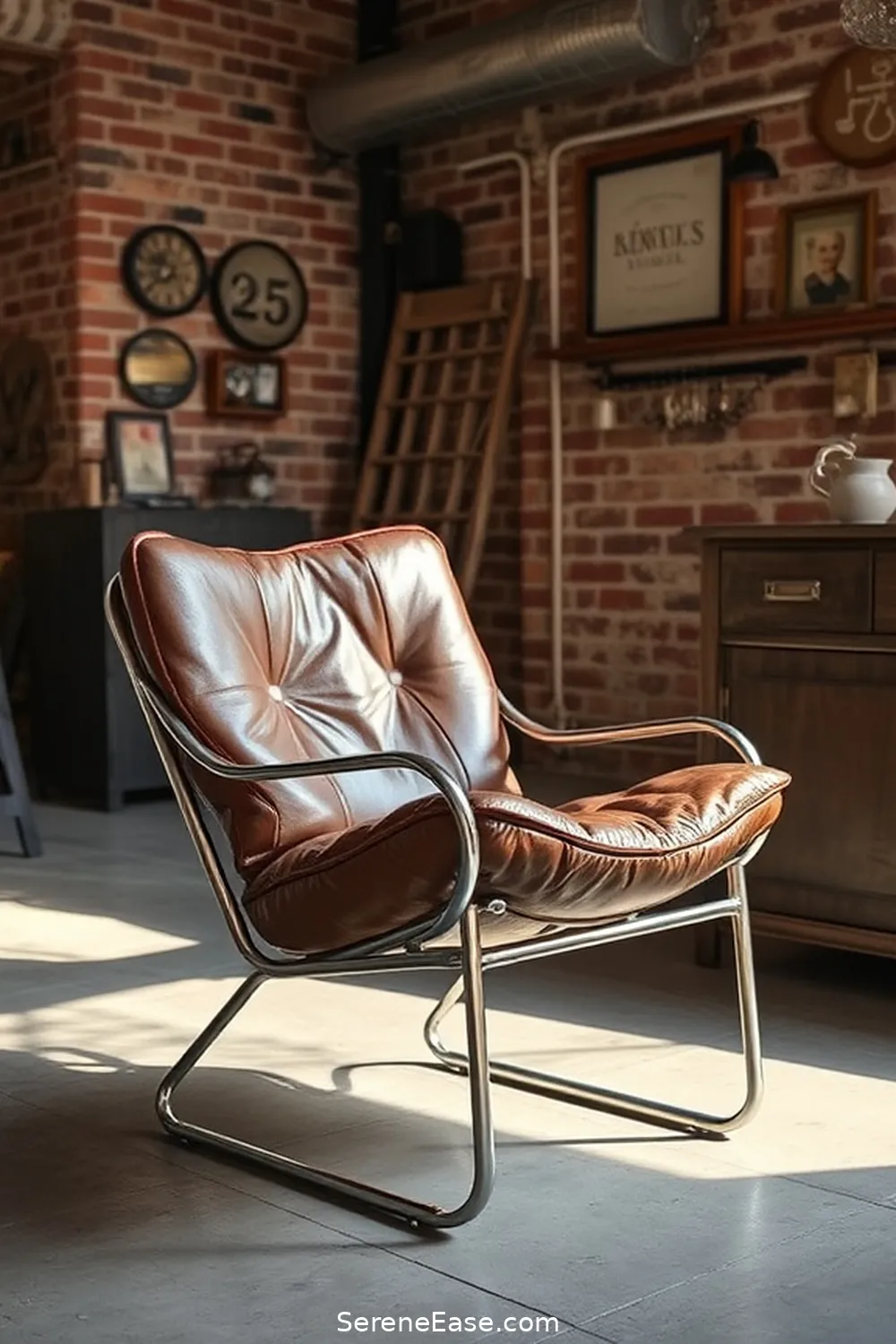 16 Ways to Incorporate Metallic Accents in Your Industrial Style Home Office 15 Industrial-style Metallic Chairs for 16 Ways to Incorporate Metallic Accents in Your Industrial Style Home Office