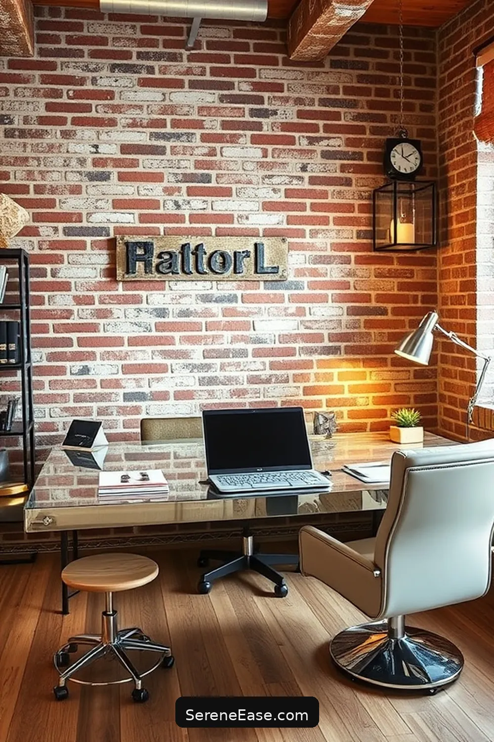 16 Ways to Incorporate Metallic Accents in Your Industrial Style Home Office 8 Reflective Surfaces in Decor for 16 Ways to Incorporate Metallic Accents in Your Industrial Style Home Office