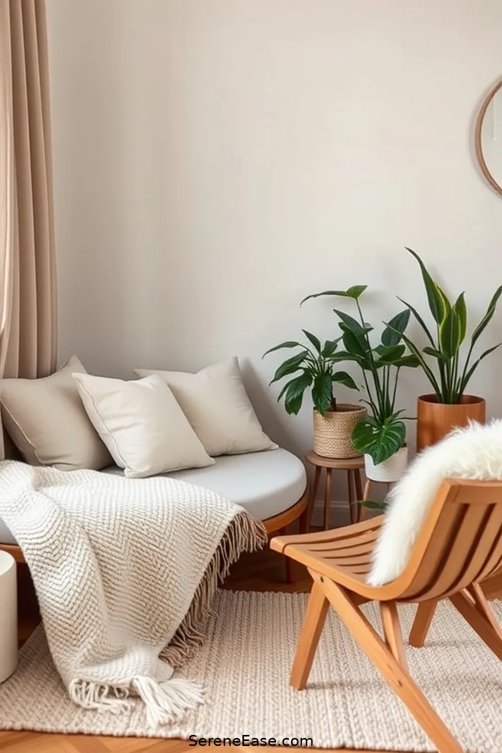 Create a Cozy Reading Nook for 16 Ways to Incorporate Neutral Tones in Scandinavian Style Home Offices