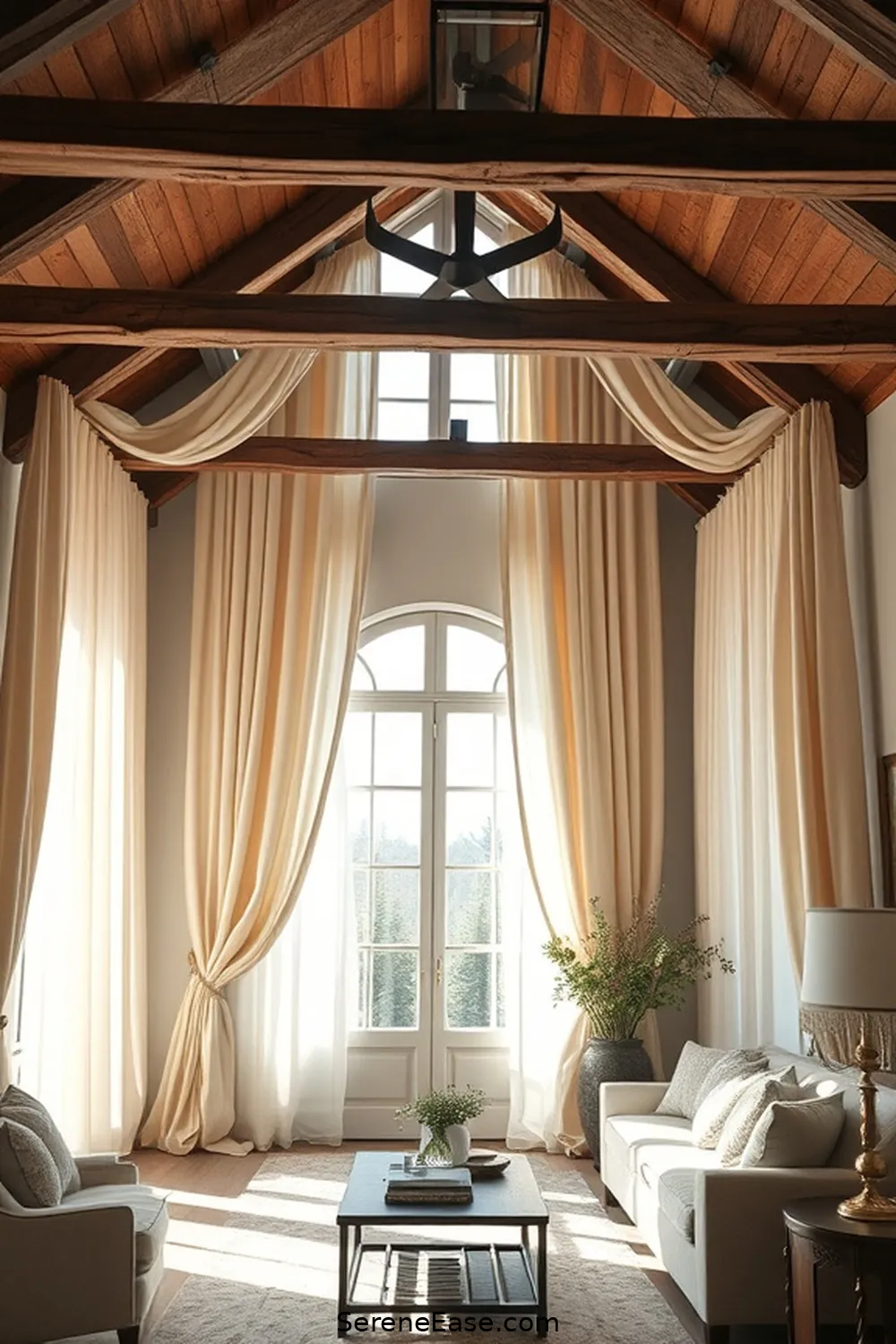 16 Ways to Incorporate Pastels in Rustic Living Room Style 7 Select Pastel Draperies for 16 Ways to Incorporate Pastels in Rustic Living Room Style
