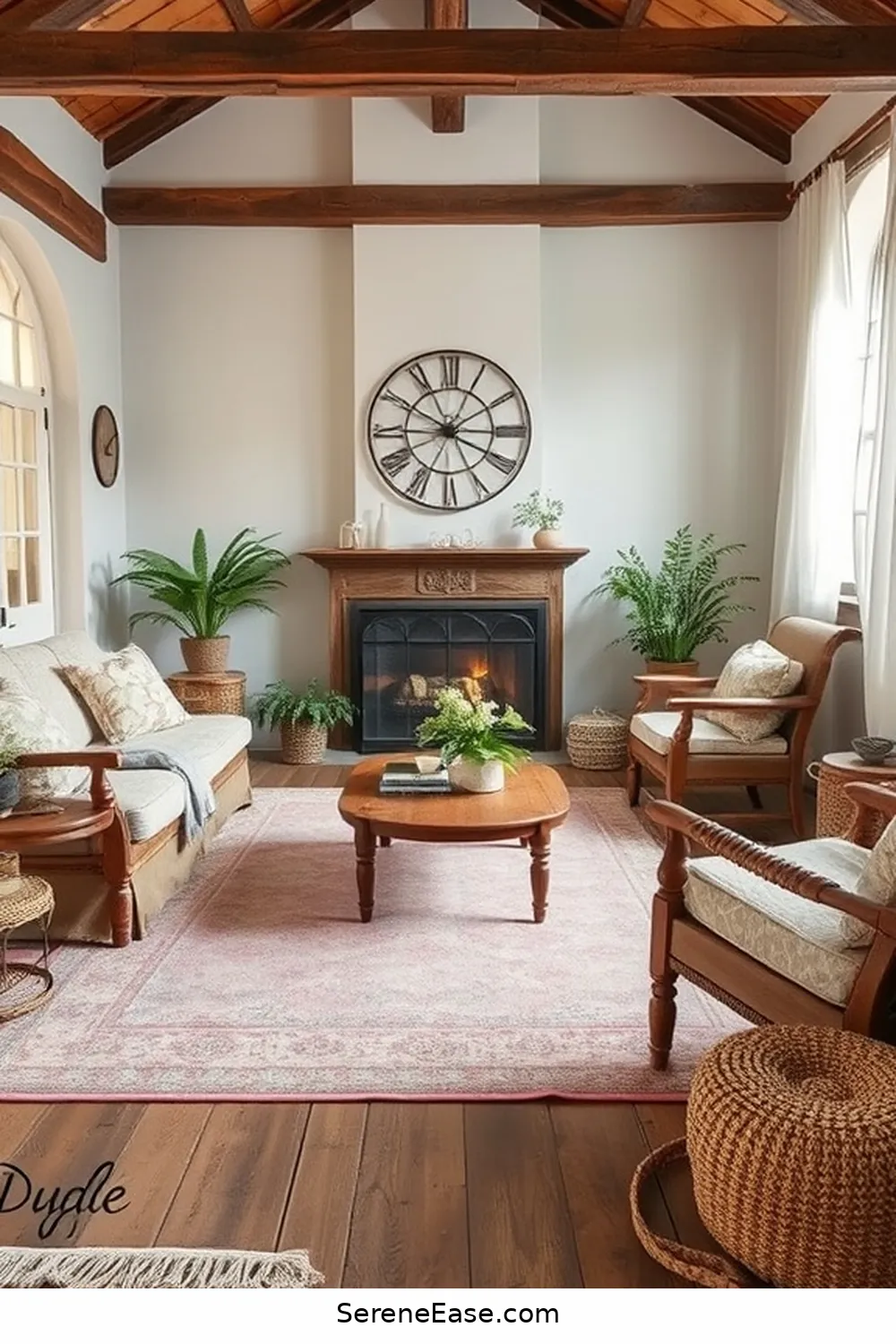 16 Ways to Incorporate Pastels in Rustic Living Room Style 5 Use Pastel Rugs for 16 Ways to Incorporate Pastels in Rustic Living Room Style