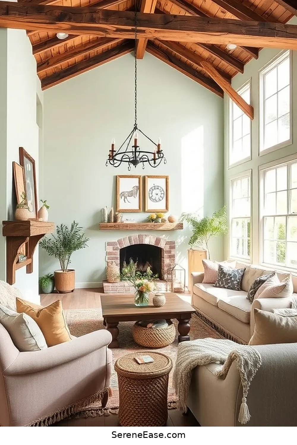 16 Ways to Incorporate Pastels in Rustic Living Room Style 12 Use Pastel Wall Decor for 16 Ways to Incorporate Pastels in Rustic Living Room Style