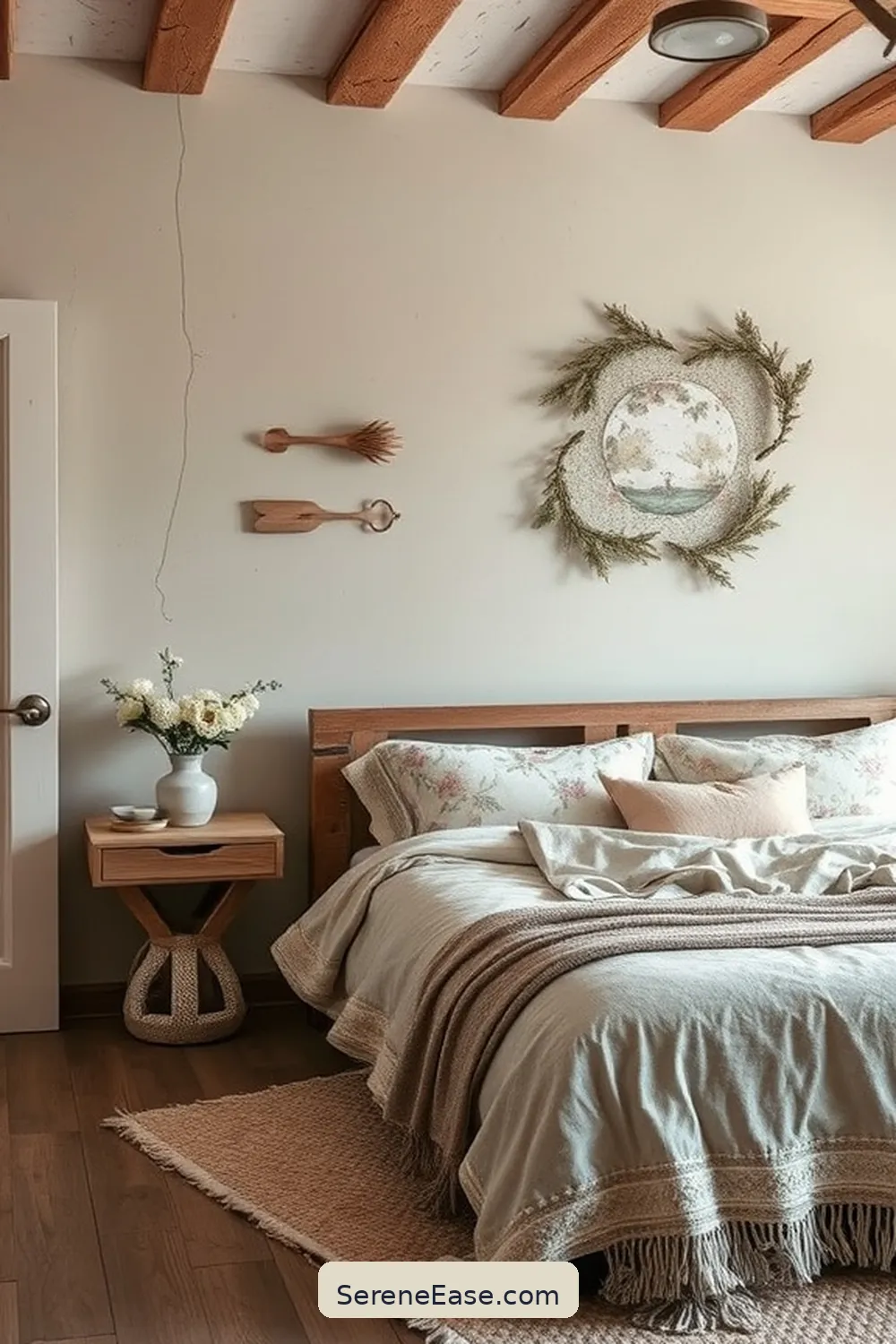16 Ways to Incorporate Pastels in Your Rustic Bedroom Style 15 Incorporate Pastel Wall Décor for 16 Ways to Incorporate Pastels in Your Rustic Bedroom Style