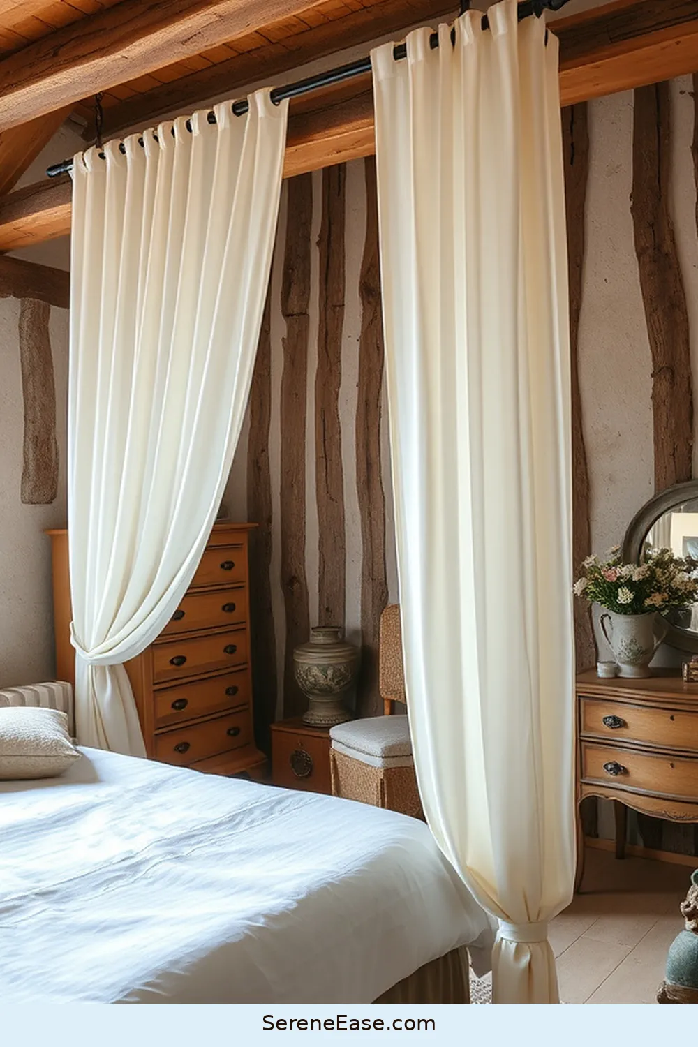 16 Ways to Incorporate Pastels in Your Rustic Bedroom Style 8 Install Pastel Curtains for 16 Ways to Incorporate Pastels in Your Rustic Bedroom Style