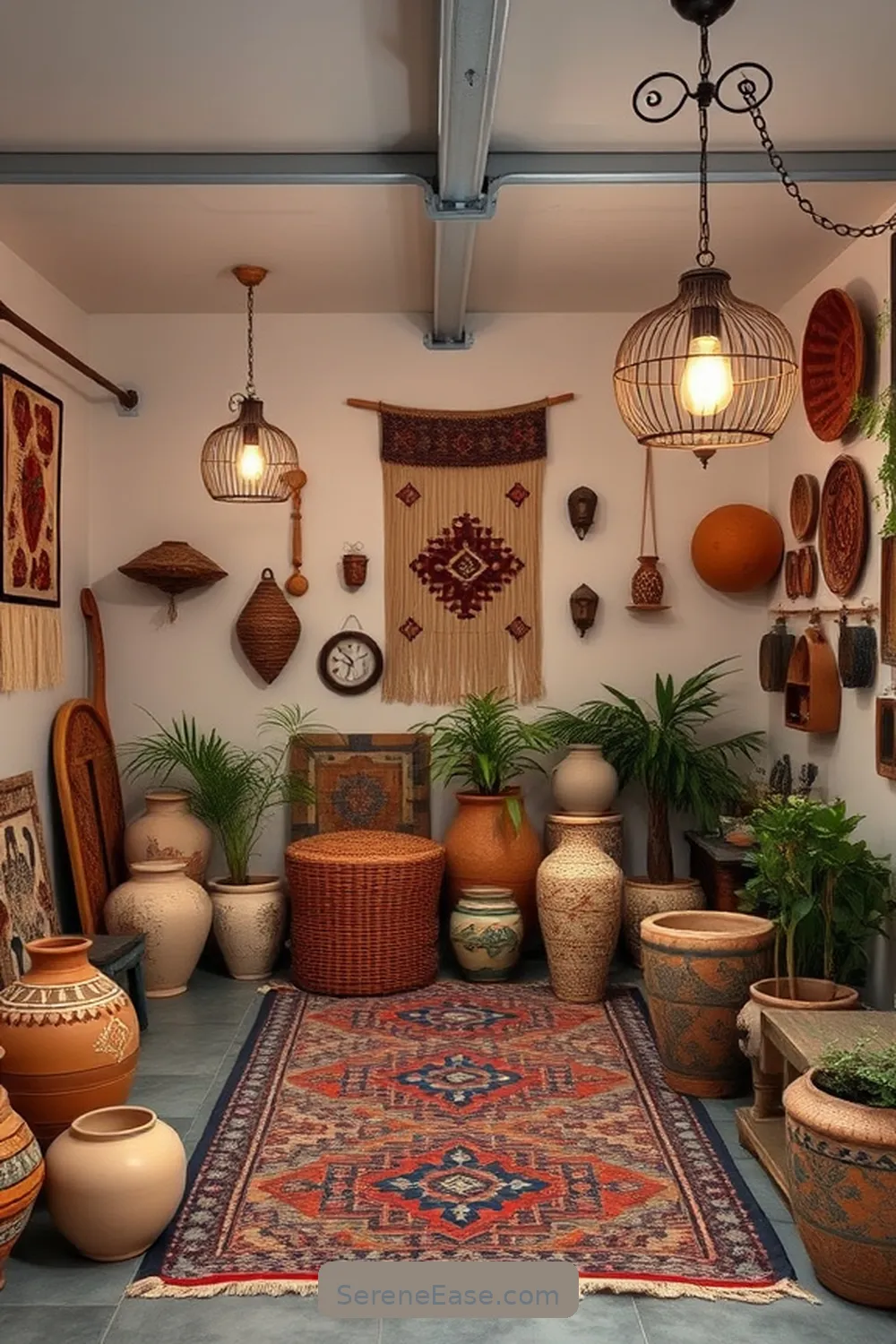 17 Ways to Achieve Monochromatic Bohemian Style in Your Garage 16 Personalize With Unique Accessories for 17 Ways to Achieve Monochromatic Bohemian Style in Your Garage
