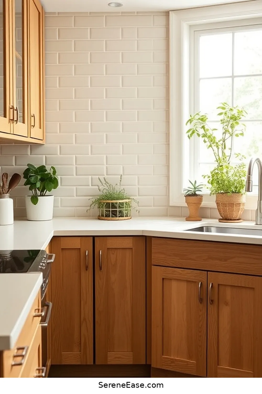 17 Ways to Incorporate Neutral Tones in a Modern Farmhouse Kitchen Style 3 Choose a Neutral Backsplash for 17 Ways to Incorporate Neutral Tones in a Modern Farmhouse Kitchen Style