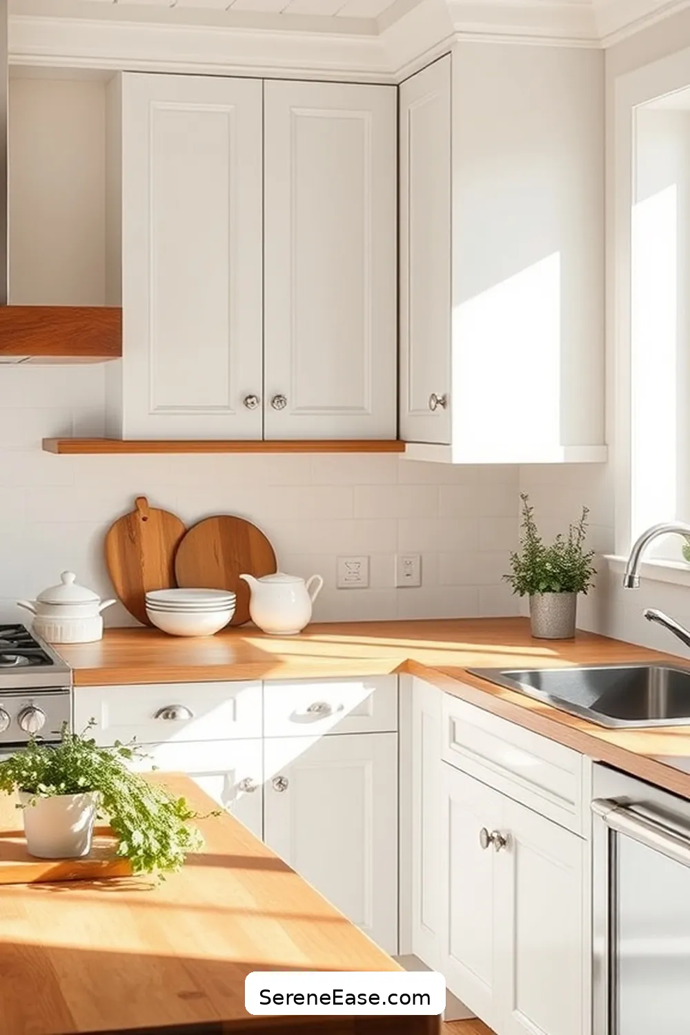 17 Ways to Incorporate Neutral Tones in a Modern Farmhouse Kitchen Style 2 Embrace Soft White Cabinets for 17 Ways to Incorporate Neutral Tones in a Modern Farmhouse Kitchen Style