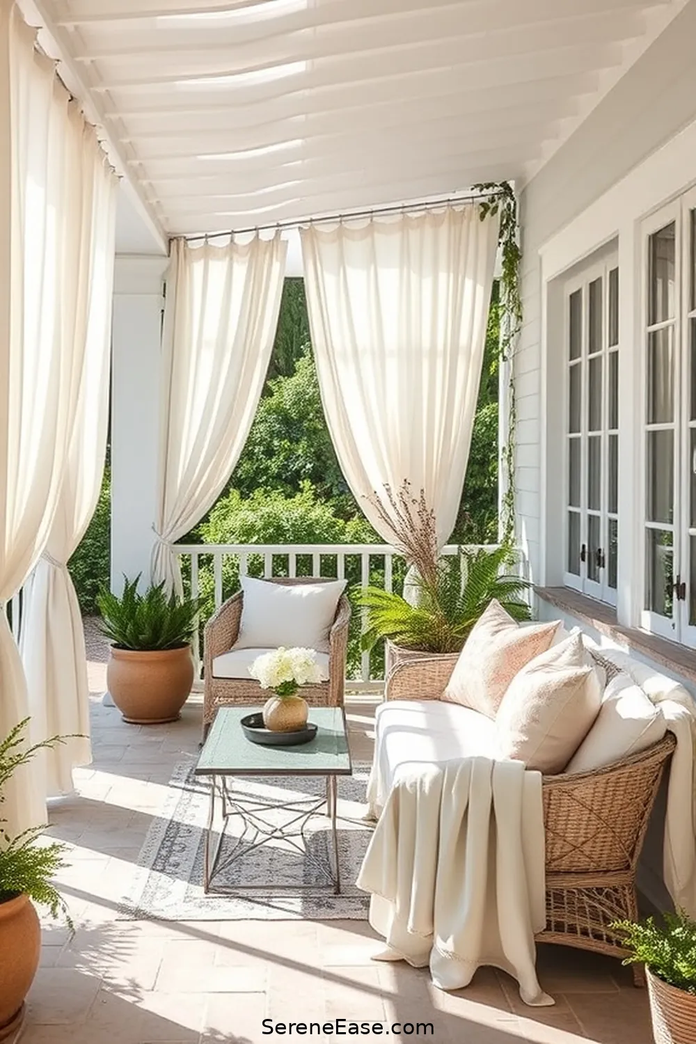 17 Ways to Incorporate Pastels Into Your Coastal Outdoor Patio Style 3 Add Soft Textiles for 17 Ways to Incorporate Pastels Into Your Coastal Outdoor Patio Style