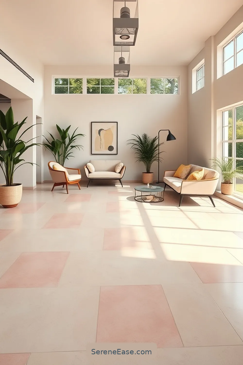 17 Ways to Incorporate Pastels in a Mid-Century Modern Garage Style 6 Choose Pastel Flooring Options for 17 Ways to Incorporate Pastels in a Mid-Century Modern Garage Style