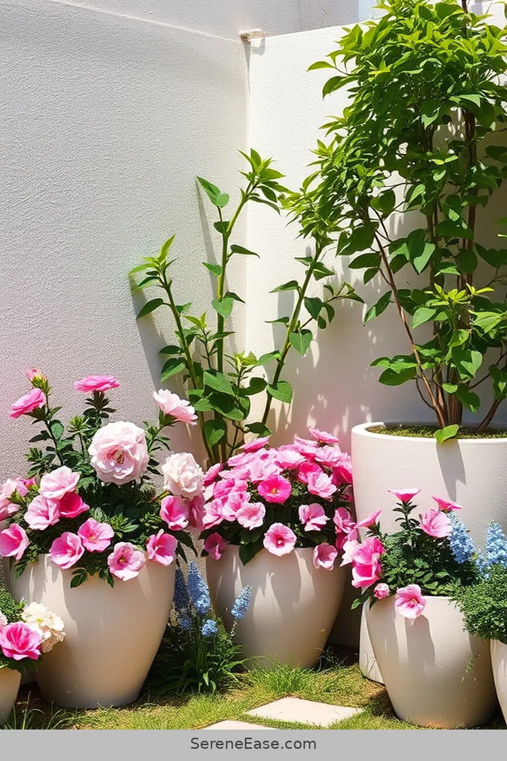 17 Ways to Incorporate Pastels in a Mid-Century Modern Garage Style 8 Create a Pastel Garden Corner for 17 Ways to Incorporate Pastels in a Mid-Century Modern Garage Style