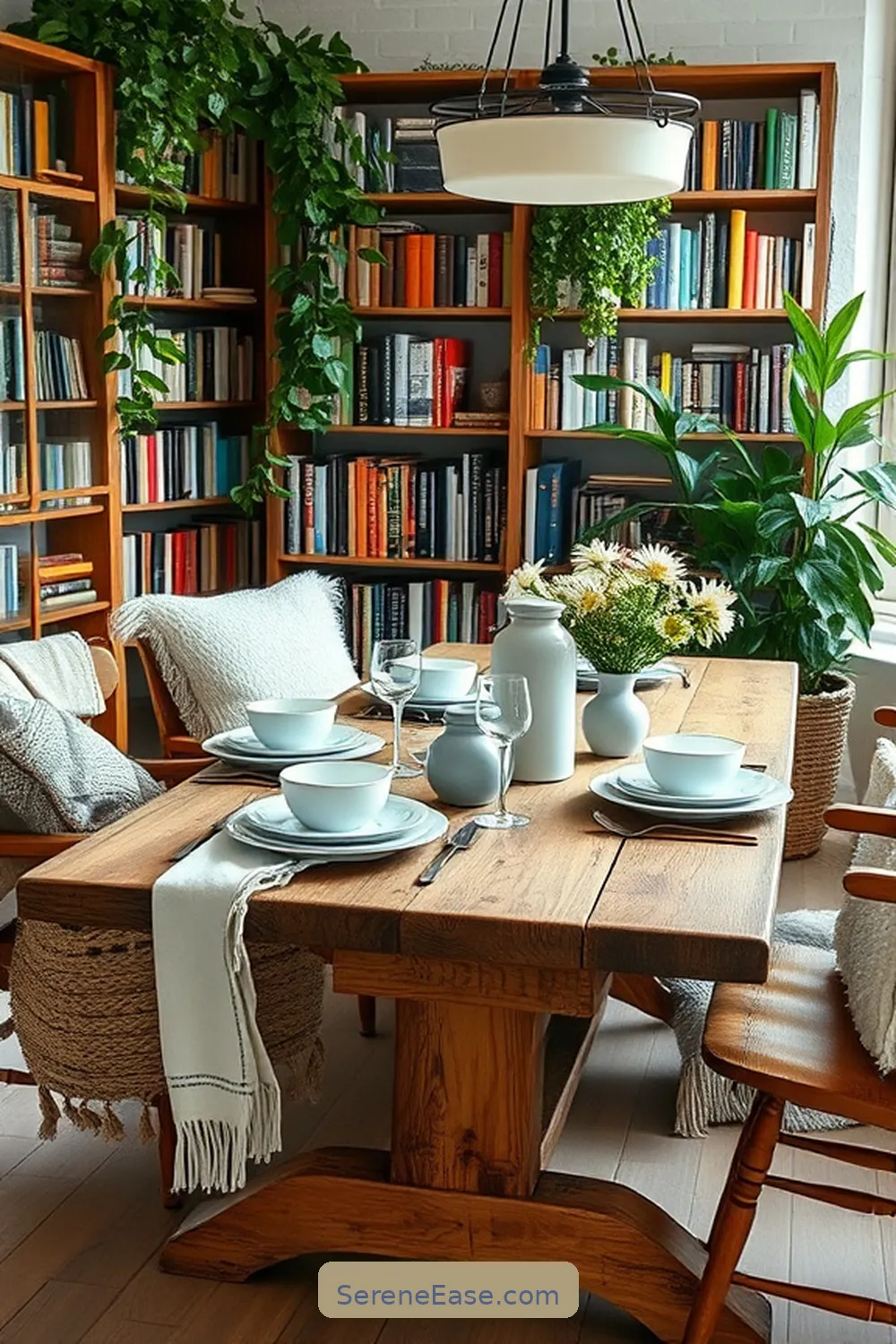 Integrate Pastel Tableware for Reading Snacks for 17 Ways to Incorporate Pastels in a Scandinavian Style Library