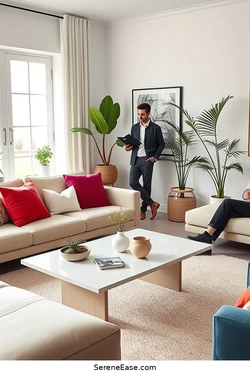 18 Ways to Achieve Bold and Bright Minimalist Living Room Style 12 Invest in Multi-Functional Pieces for 18 Ways to Achieve Bold and Bright Minimalist Living Room Style
