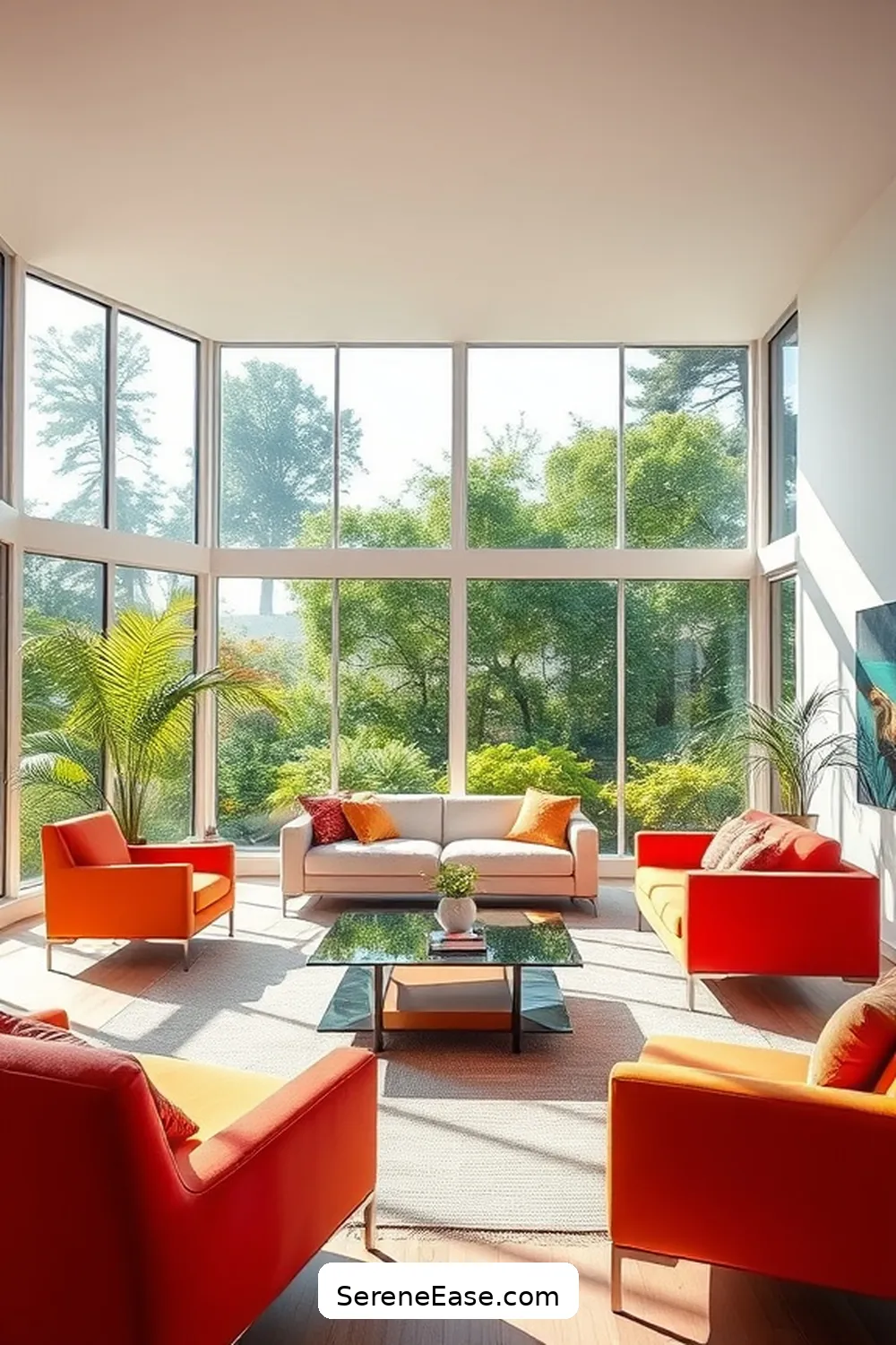 18 Ways to Achieve Bold and Bright Minimalist Living Room Style 10 Keep Windows Uncovered for 18 Ways to Achieve Bold and Bright Minimalist Living Room Style
