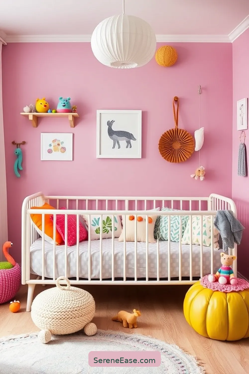 18 Ways to Create a Bold and Bright Scandinavian Style Nursery 15 Personalize With Unique Accessories for 18 Ways to Create a Bold and Bright Scandinavian Style Nursery