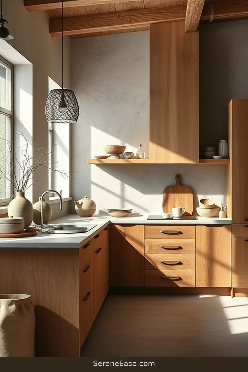 18 Ways to Incorporate Earth Tones in Minimalist Kitchen Style 10 Choose Simple, Organic Shapes for 18 Ways to Incorporate Earth Tones in Minimalist Kitchen Style