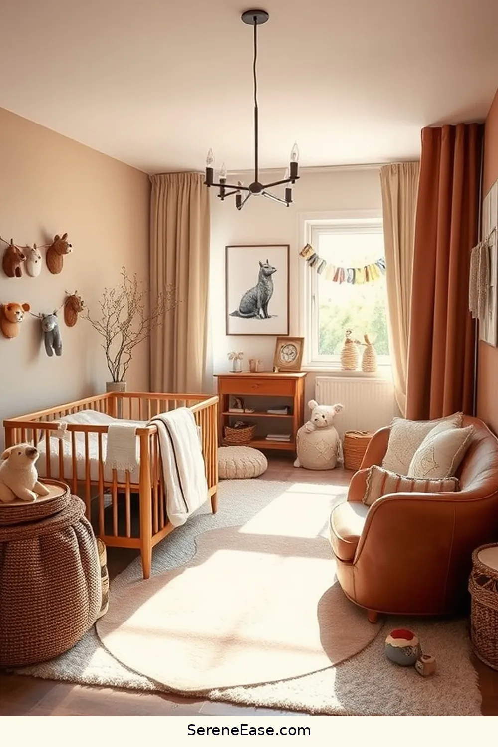 18 Ways to Incorporate Earth Tones in Rustic Nursery Style 18 Add a Touch of Leather for 18 Ways to Incorporate Earth Tones in Rustic Nursery Style