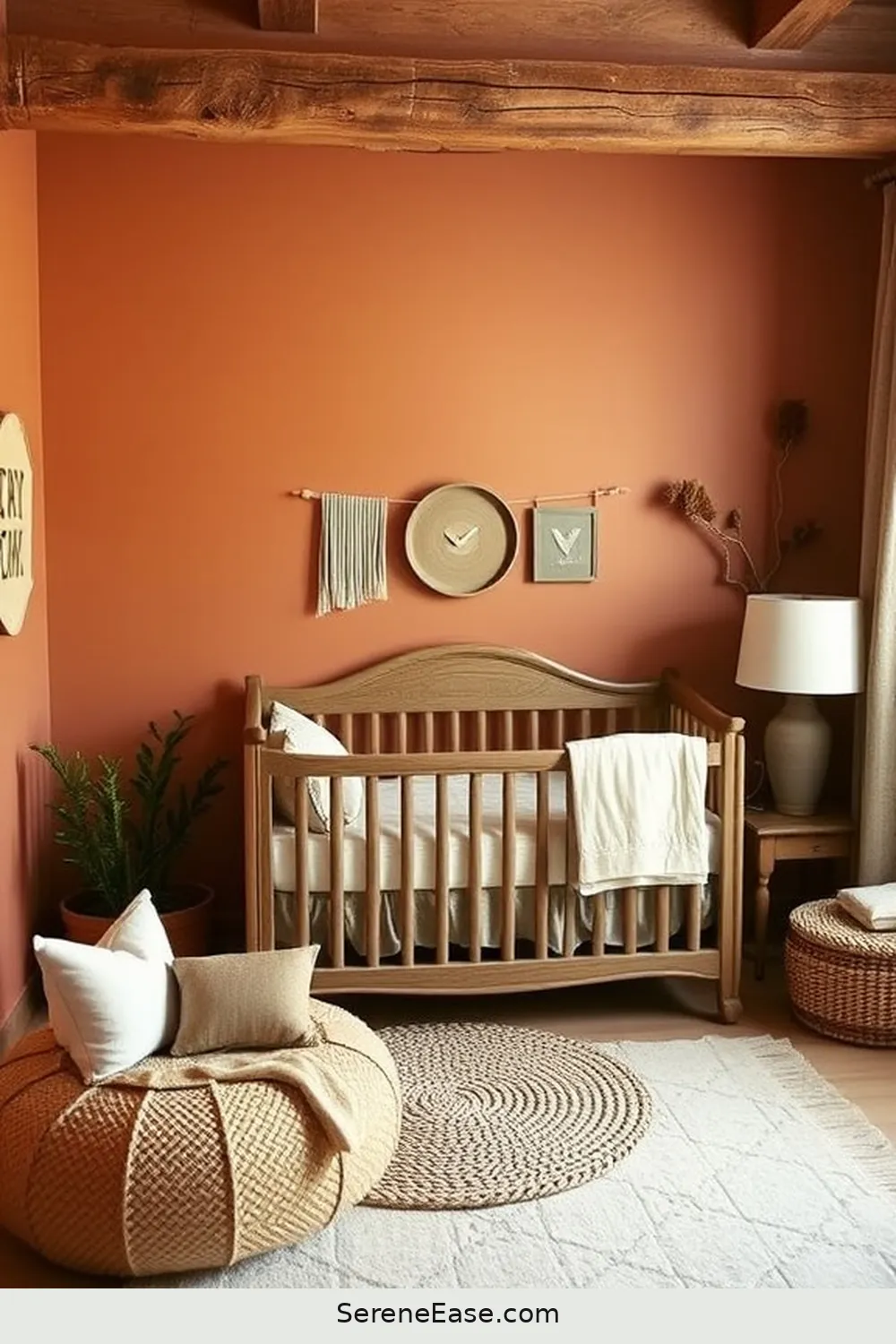 18 Ways to Incorporate Earth Tones in Rustic Nursery Style 5 Use Earthy Wall Paints for 18 Ways to Incorporate Earth Tones in Rustic Nursery Style